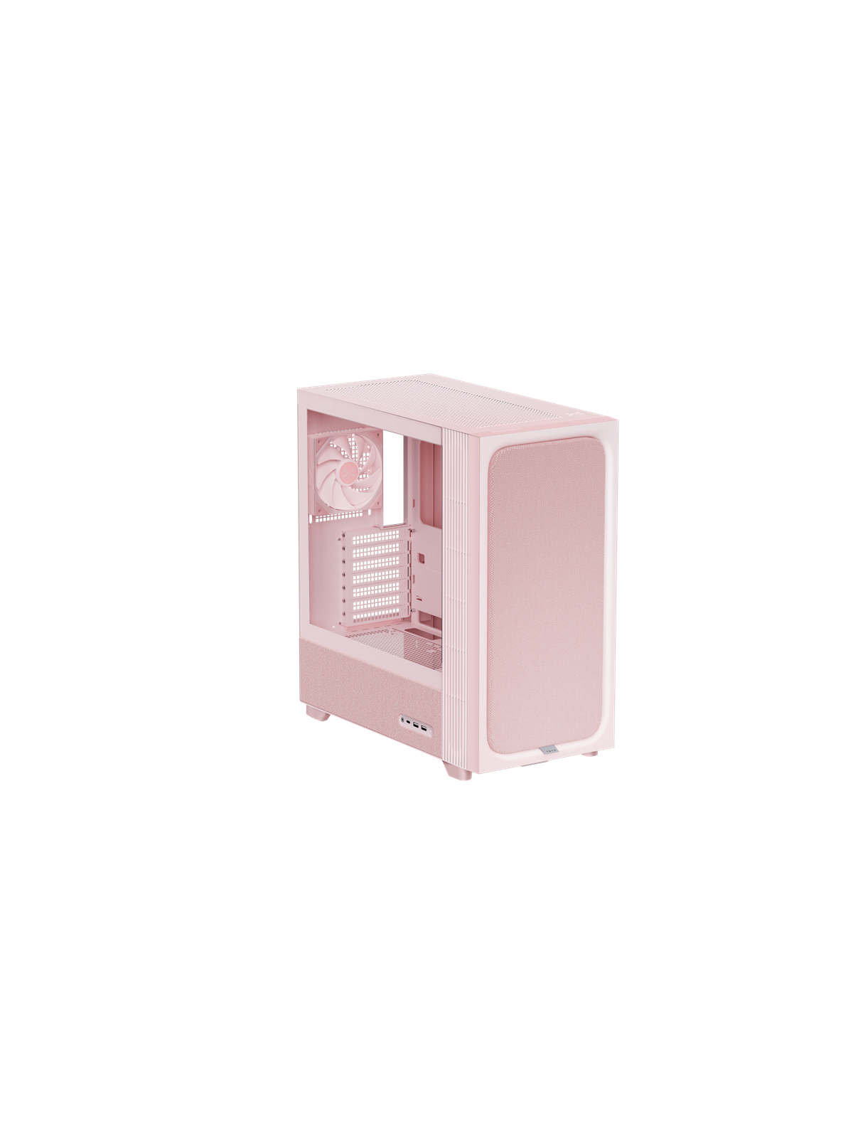 Tryx FLOVA F50 Pink - Kabinet - Miditower - Pink, Kabinet