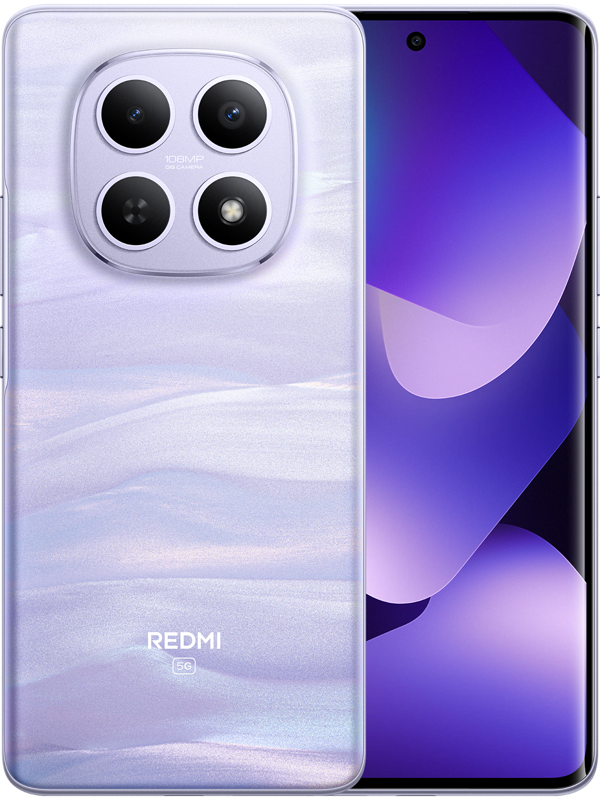 Xiaomi Redmi Note 15 5G 128GB/6GB - Mist Purple, Mobiltelefon