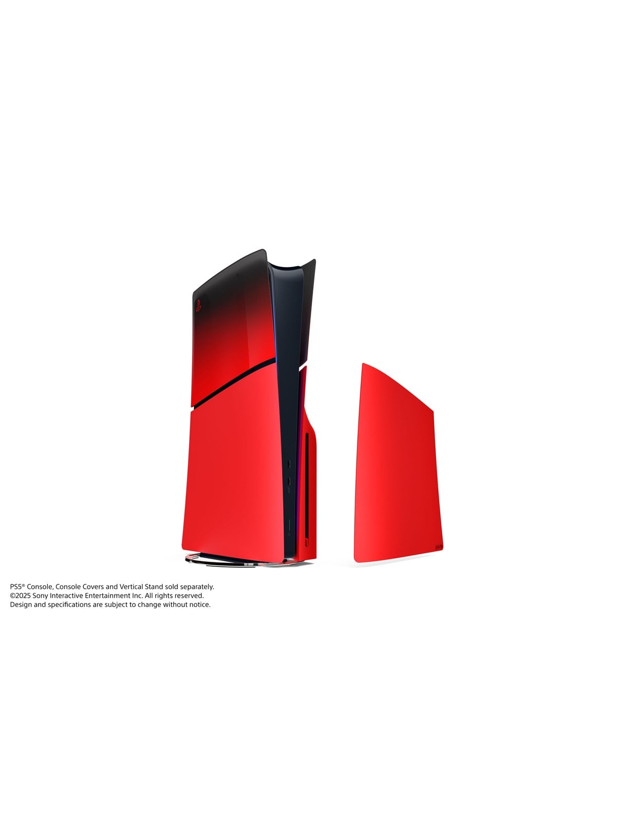 Sony Console Cover (Slim) Techno Red, Kabel Organisering