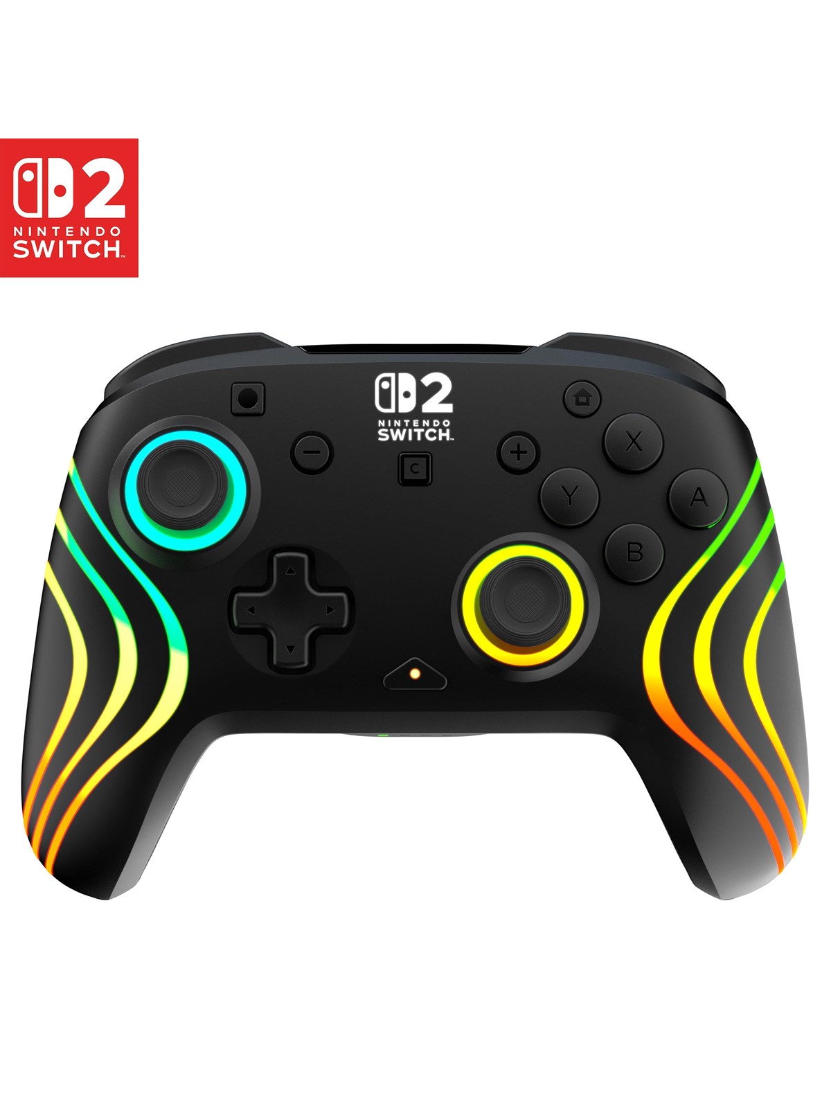 Turtle Beach Afterglow Wave - Black - Wireless Controller - Nintendo Switch 2