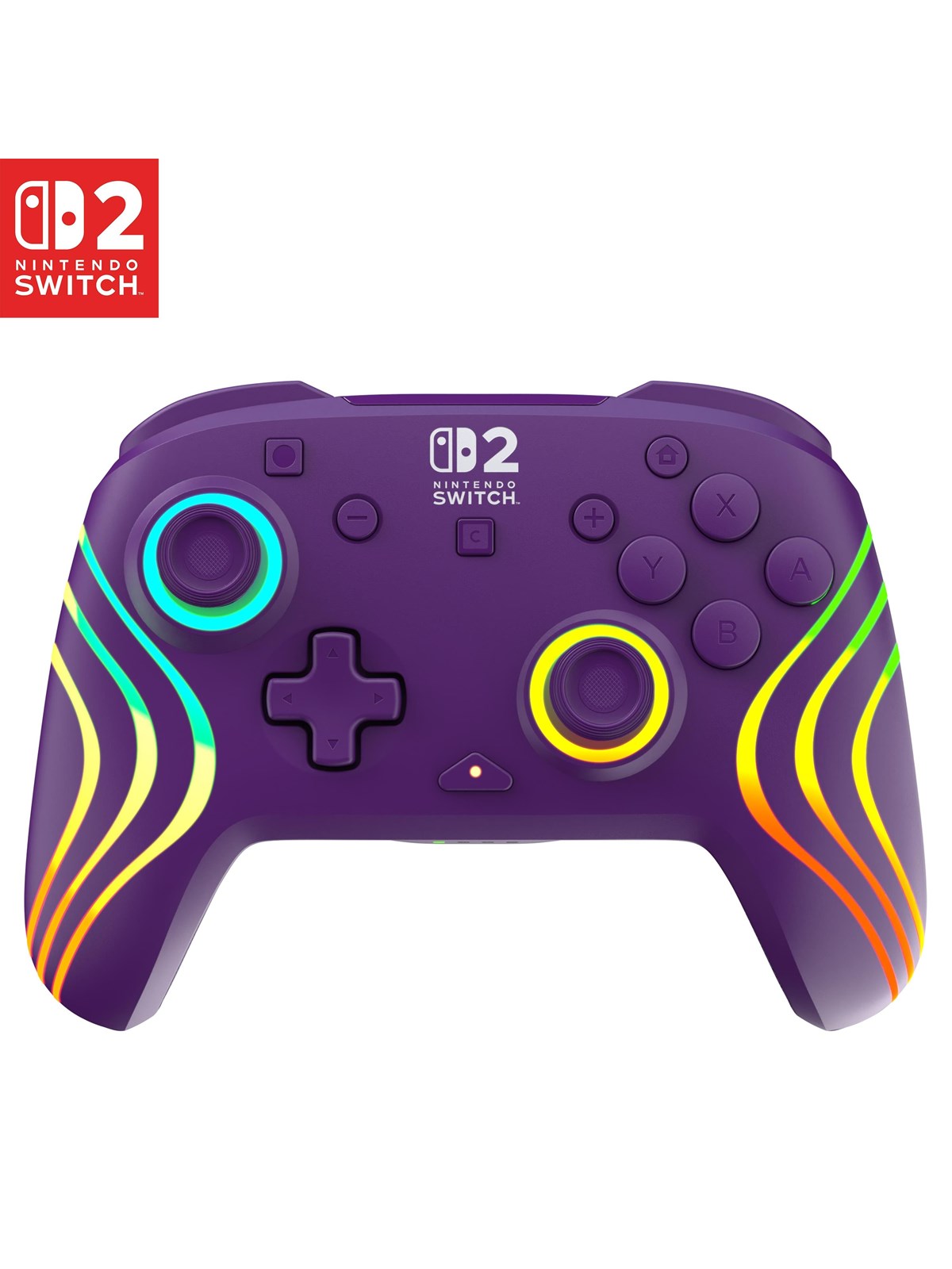 Turtle Beach Afterglow Wave - Purple - Wireless Controller - Nintendo Switch 2