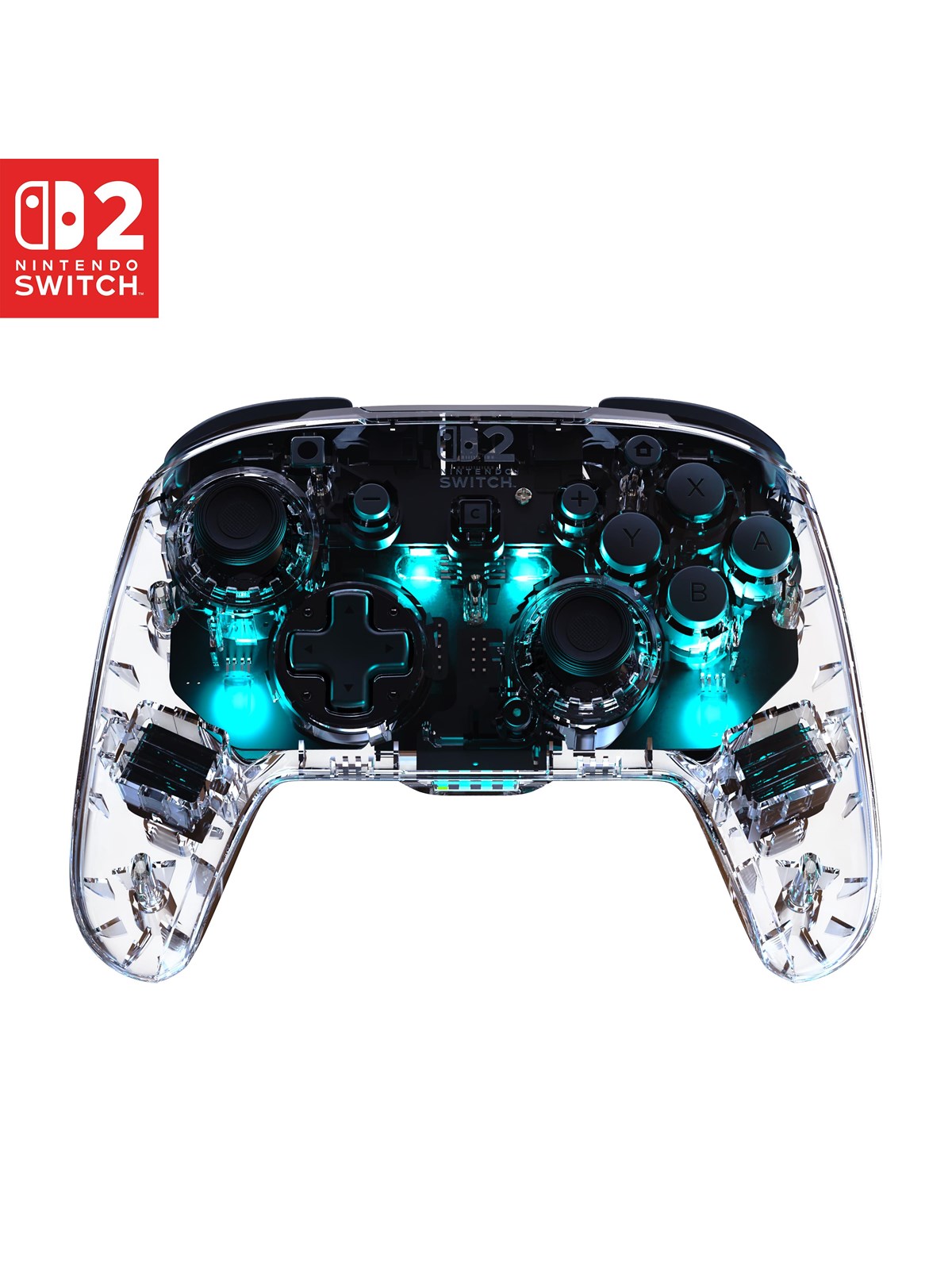 Turtle Beach Afterglow - Clear - Wireless Controller - Nintendo Switch