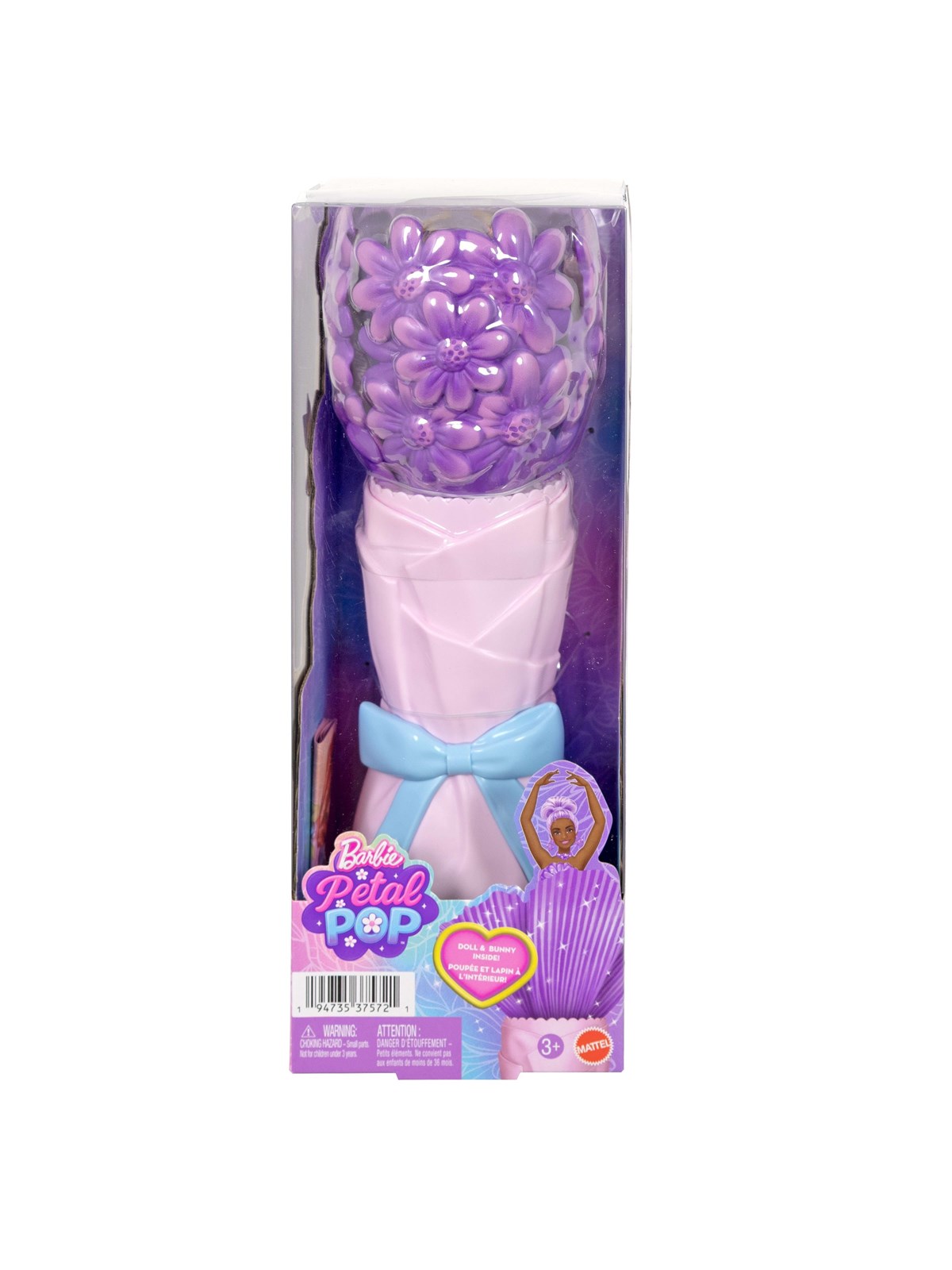 Barbie Flower Reveal Purple Daisy (black), Dukker Og Dukketilbehoer