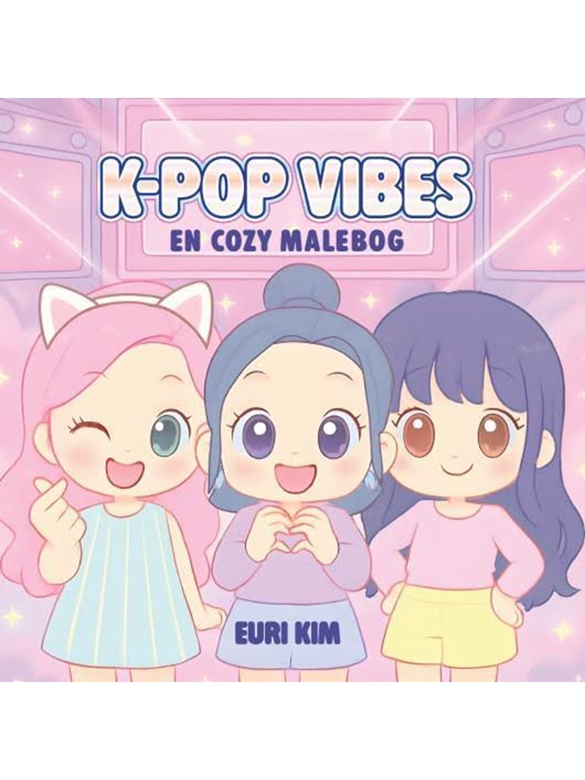 K-pop Vibes - En cozy malebog - Hobby - Hæftet, Hobby