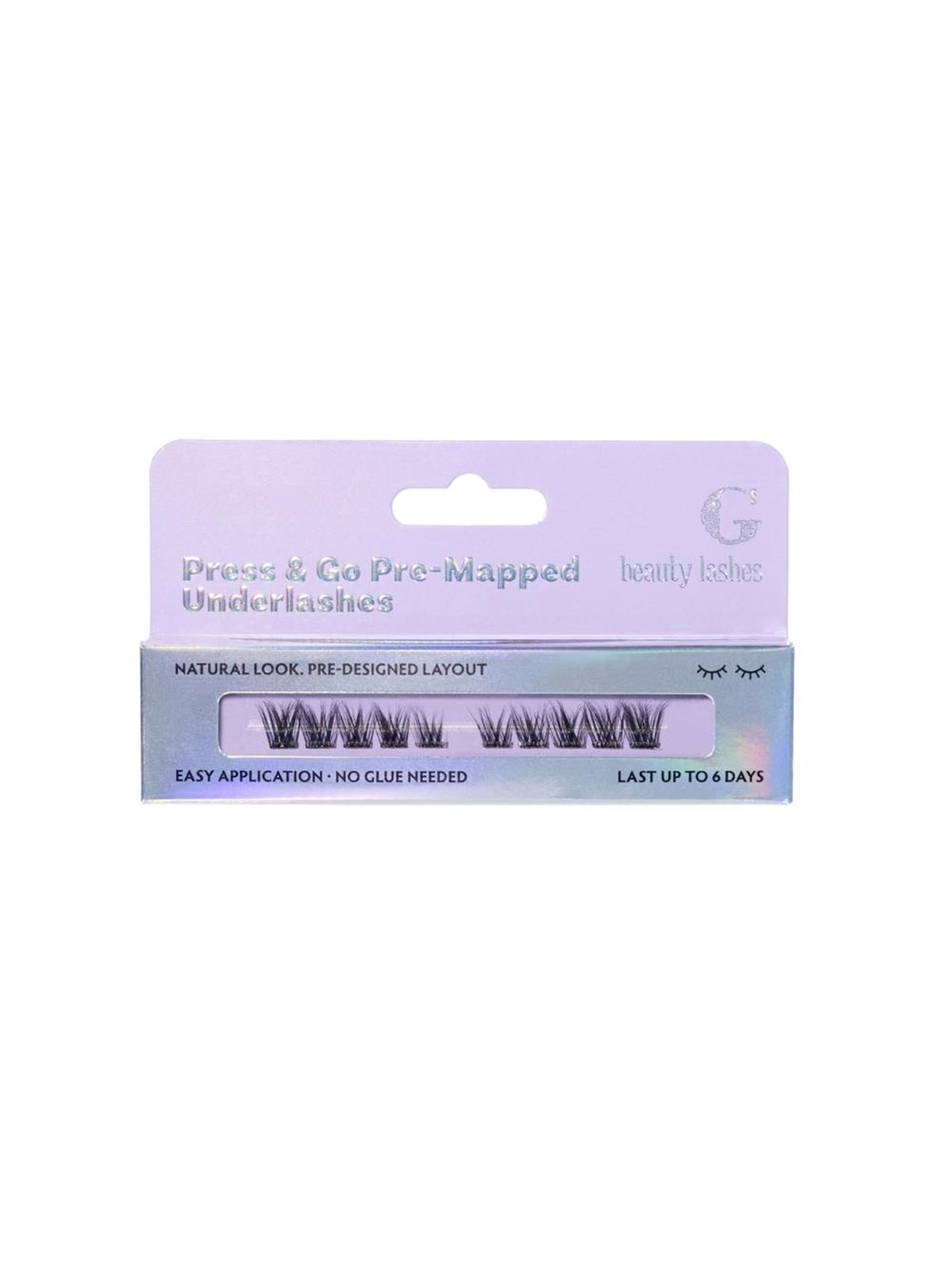 G Beauty Lashes Press & Go pre-mapped Underlashes - Blush, Makeup