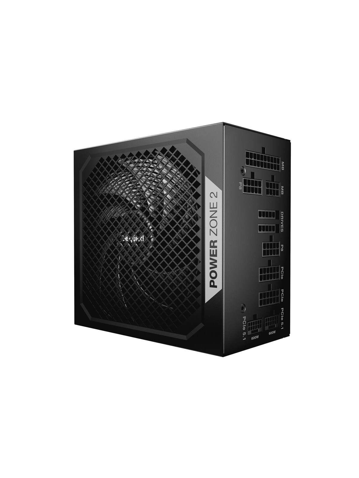 be quiet! POWER ZONE 2 1200 Strømforsyning - 1200 Watt - 140 mm - ATX 3.1 - 80 Plus Platinum certified