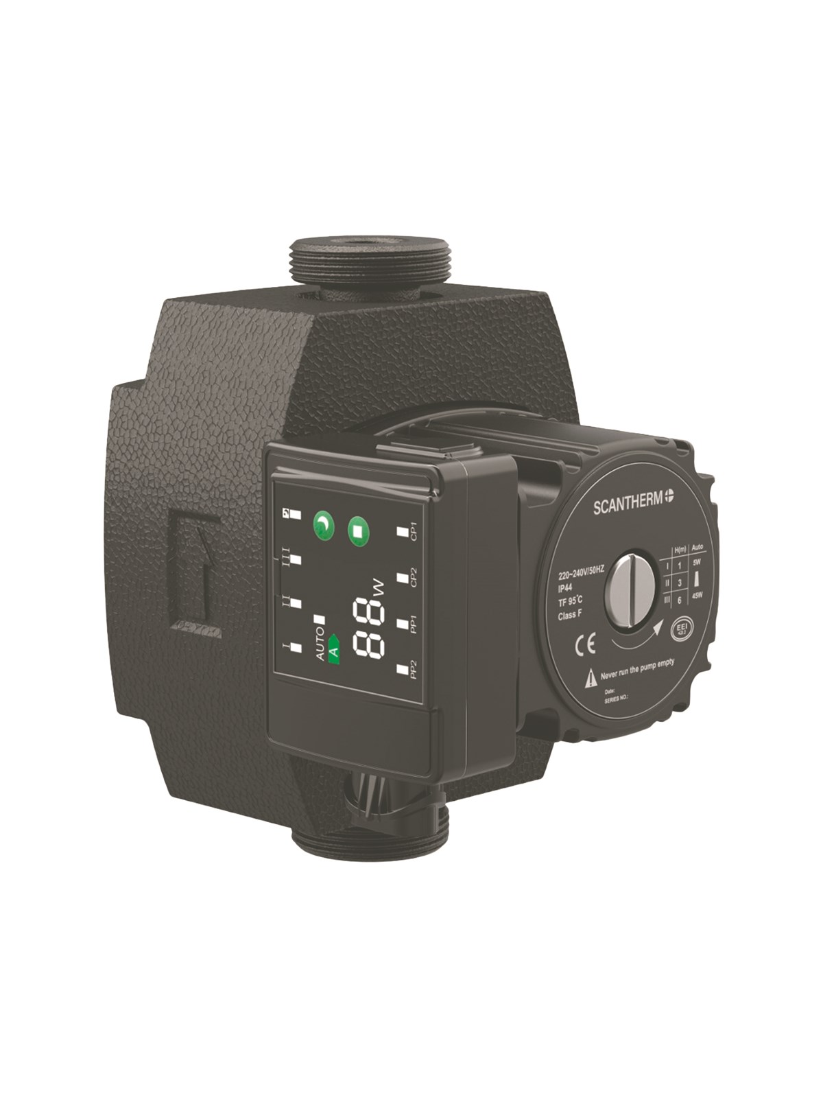 ScanTherm Cirkulationspumpe - ST1 25-6-180, Pumpe