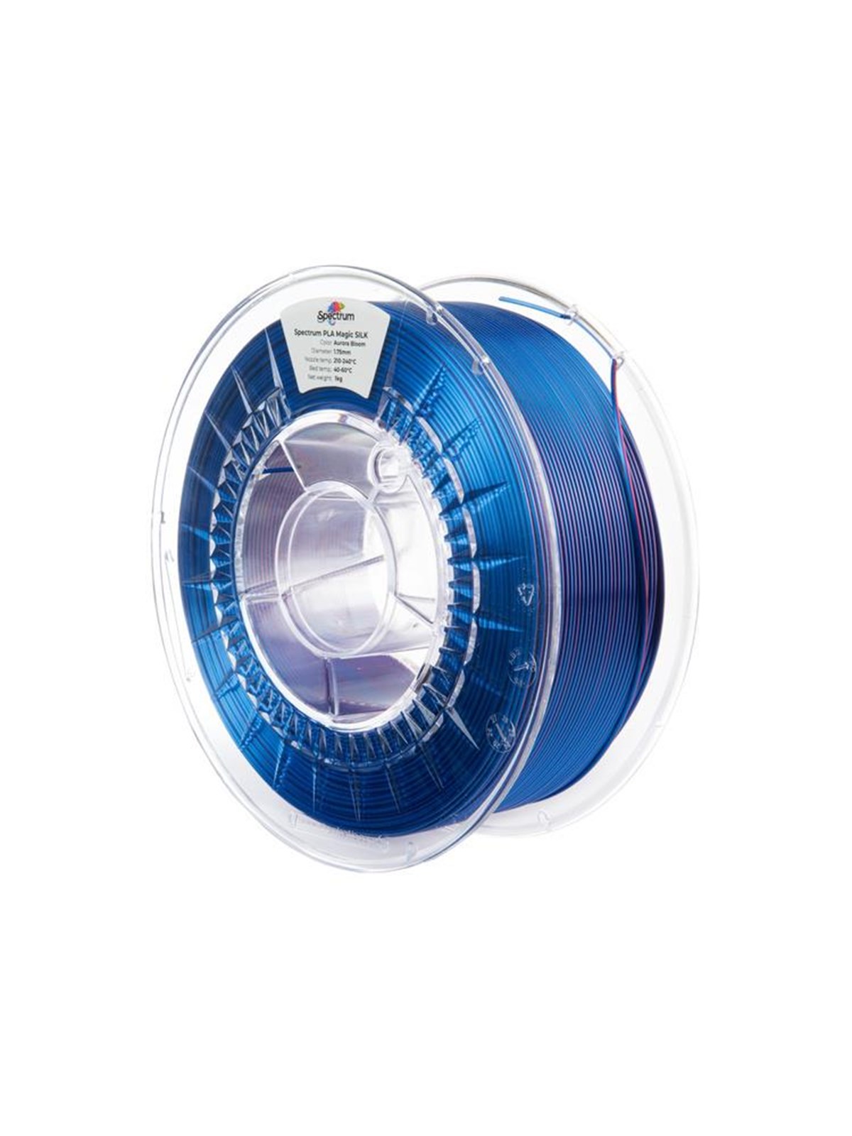 Spectrum 3D Filament / PLA Magic SILK / Aurora Bloom / ?1.75mm / 1kg
