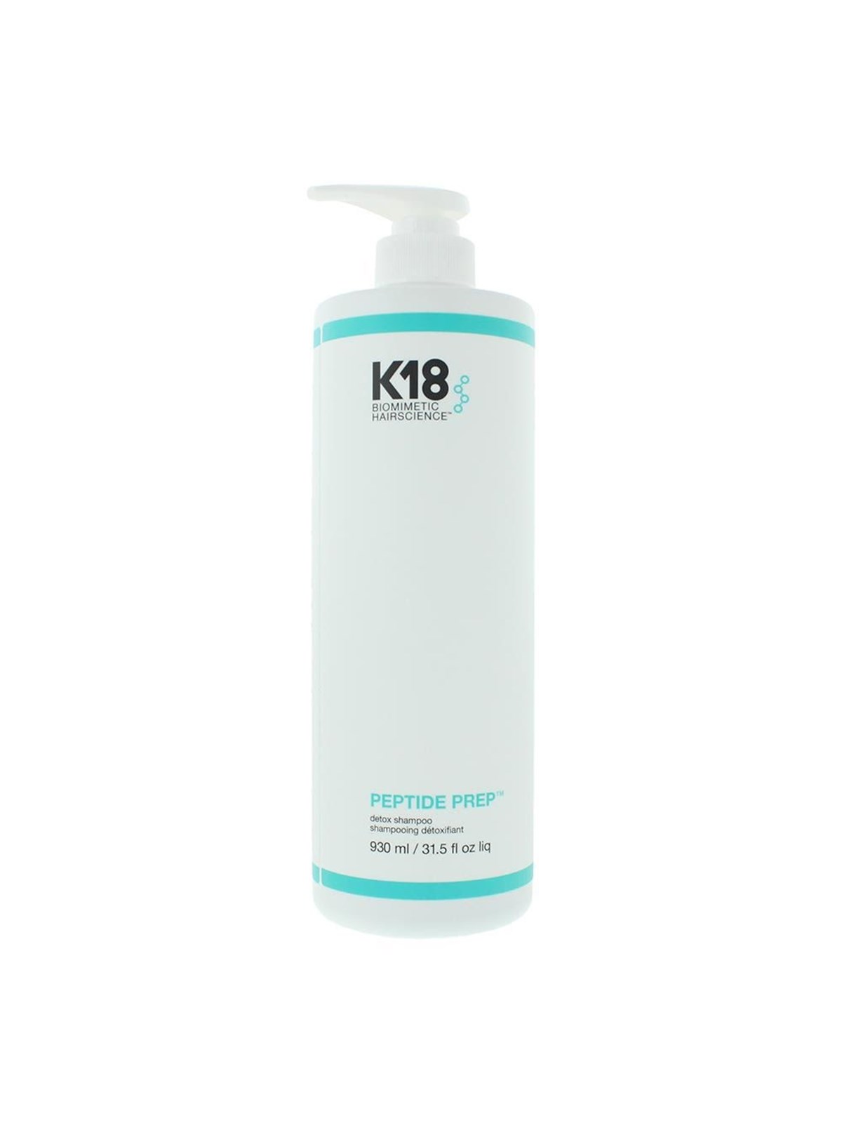 K18 Peptide Prep Activated Charcoal Hair Shampoo - 930 ml, Haarpleje
