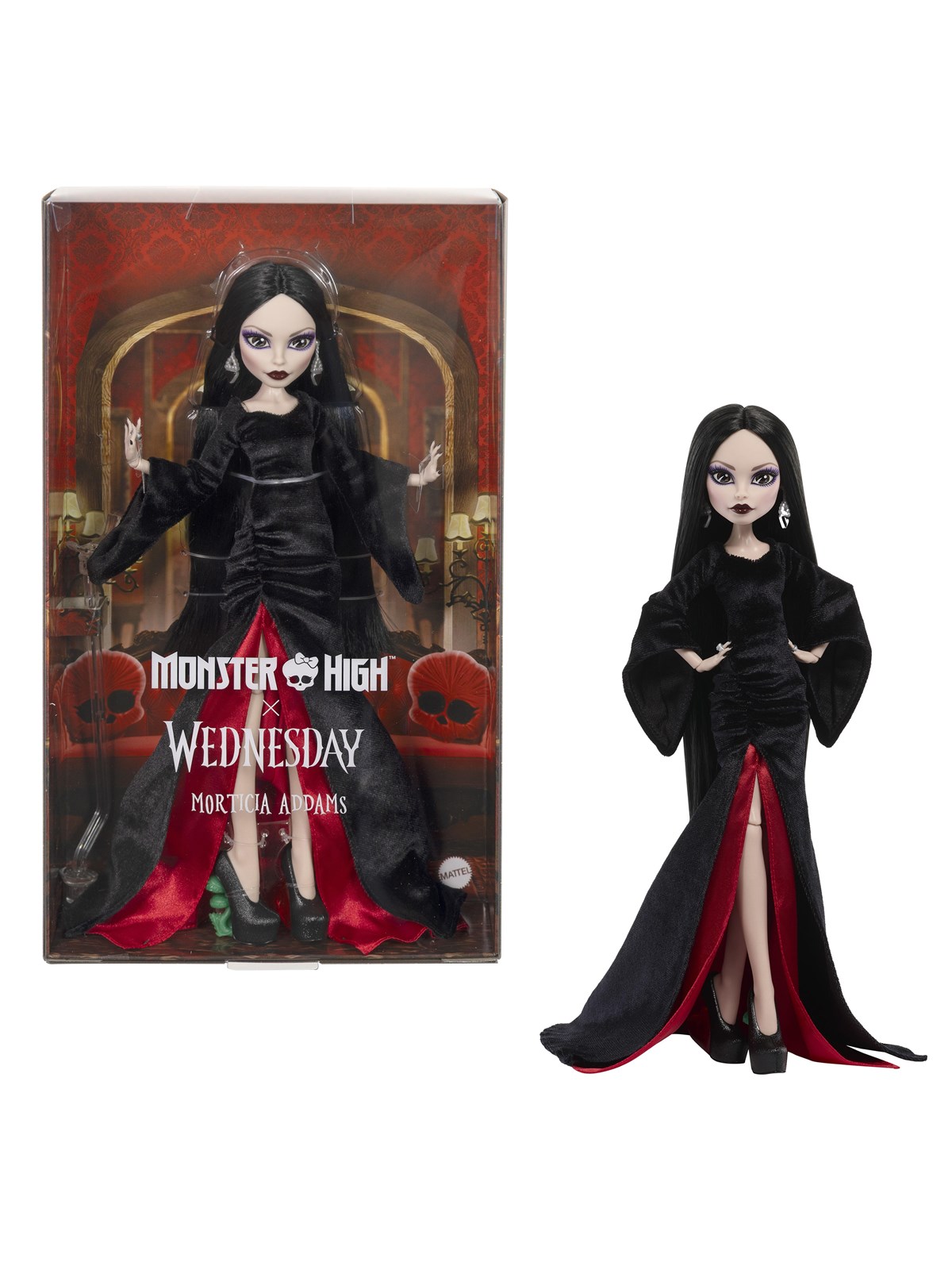 Monster High x Wednesday Morticia, Dukker Og Dukketilbehoer