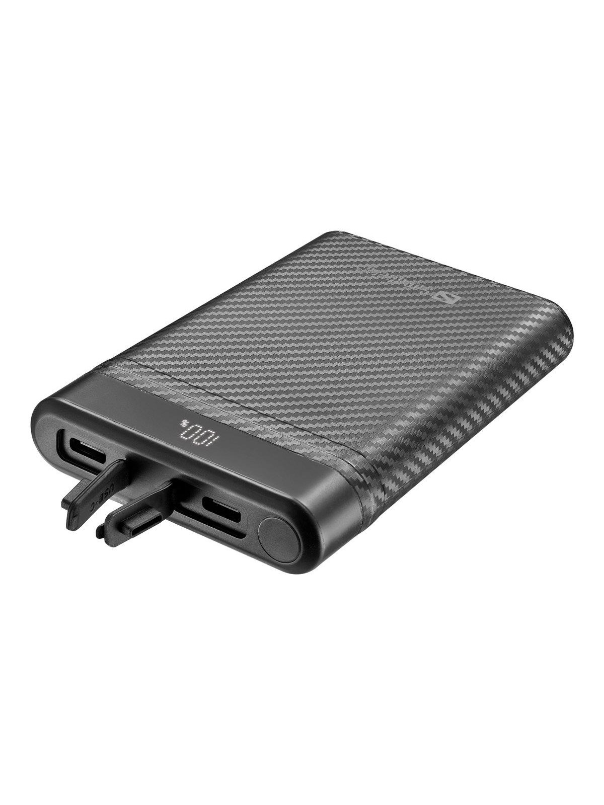 Sandberg Survivor Nano Powerbank 10000 Powerbank - Sort - 10000 mAh, Powerbank