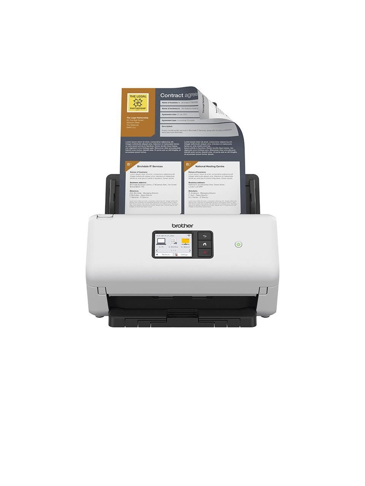 Brother ADS-4550W Wireless Desktop Scanner, Scanner