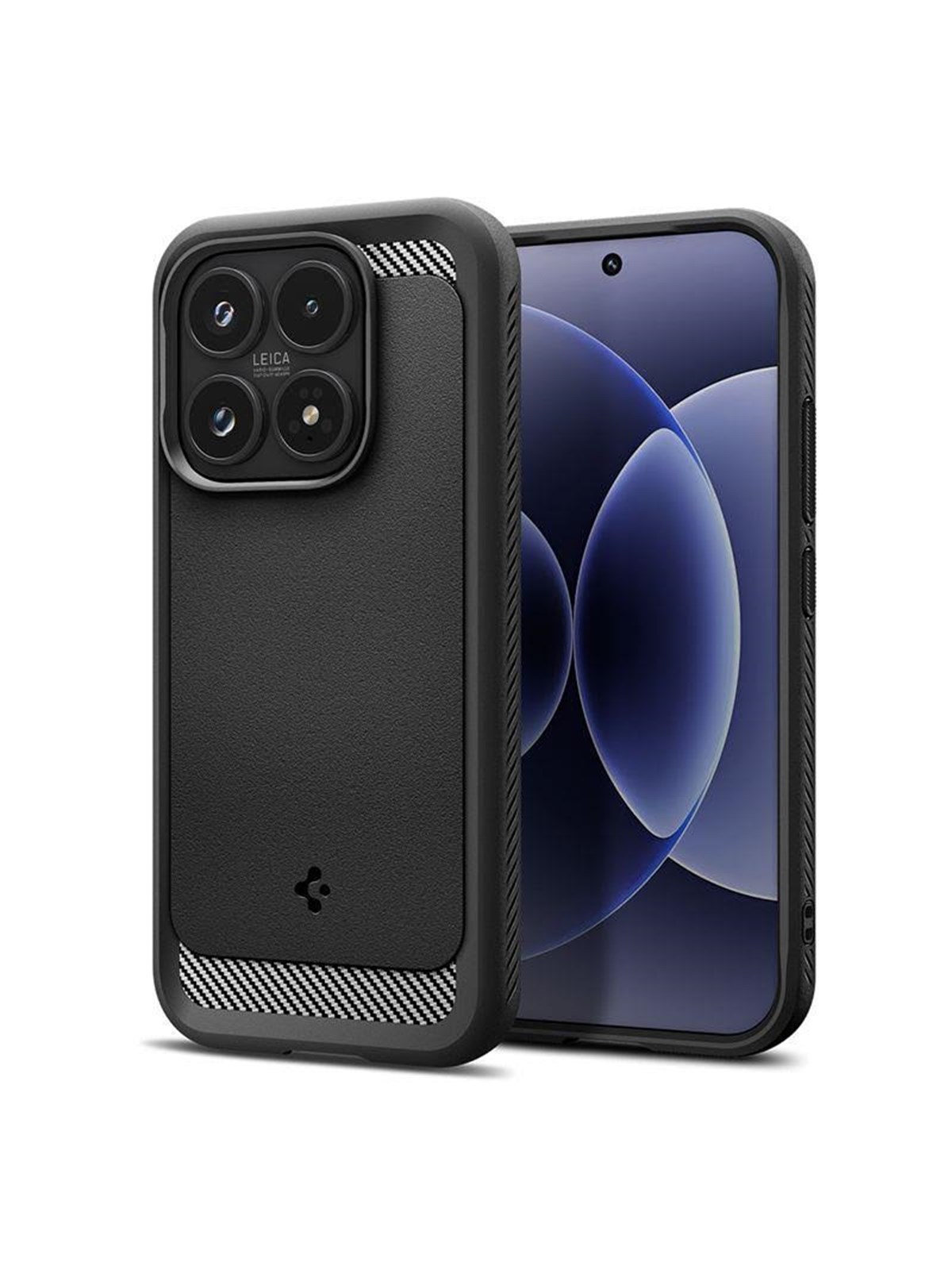 Spigen Rugged Armor - matte black - Xiaomi 17, Mobilcover
