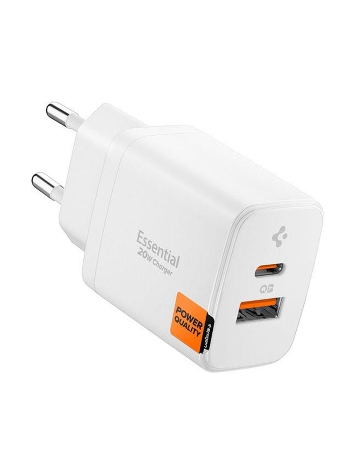 Spigen Essential 20W Wall Charger EE202EU - white, Mobil Oplader