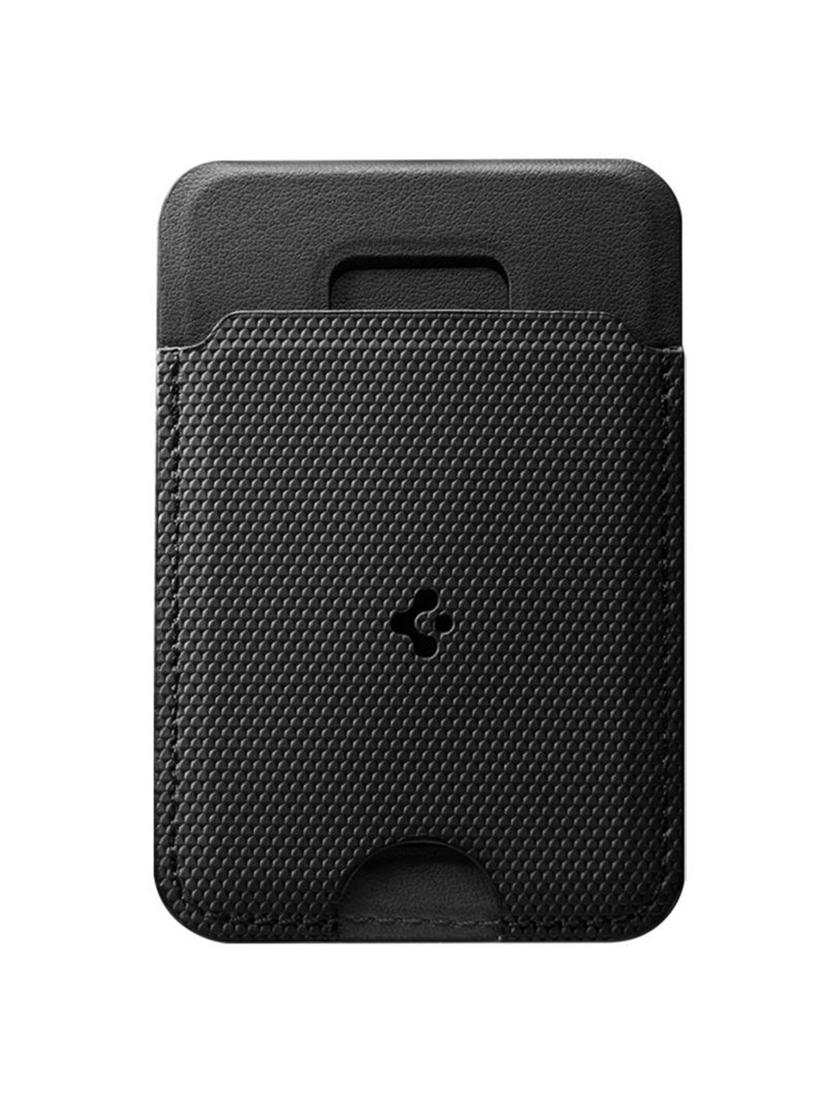 Spigen Slim Fold Stand MagSafe Wallet 1 Card - black, Mobil Tilbehør