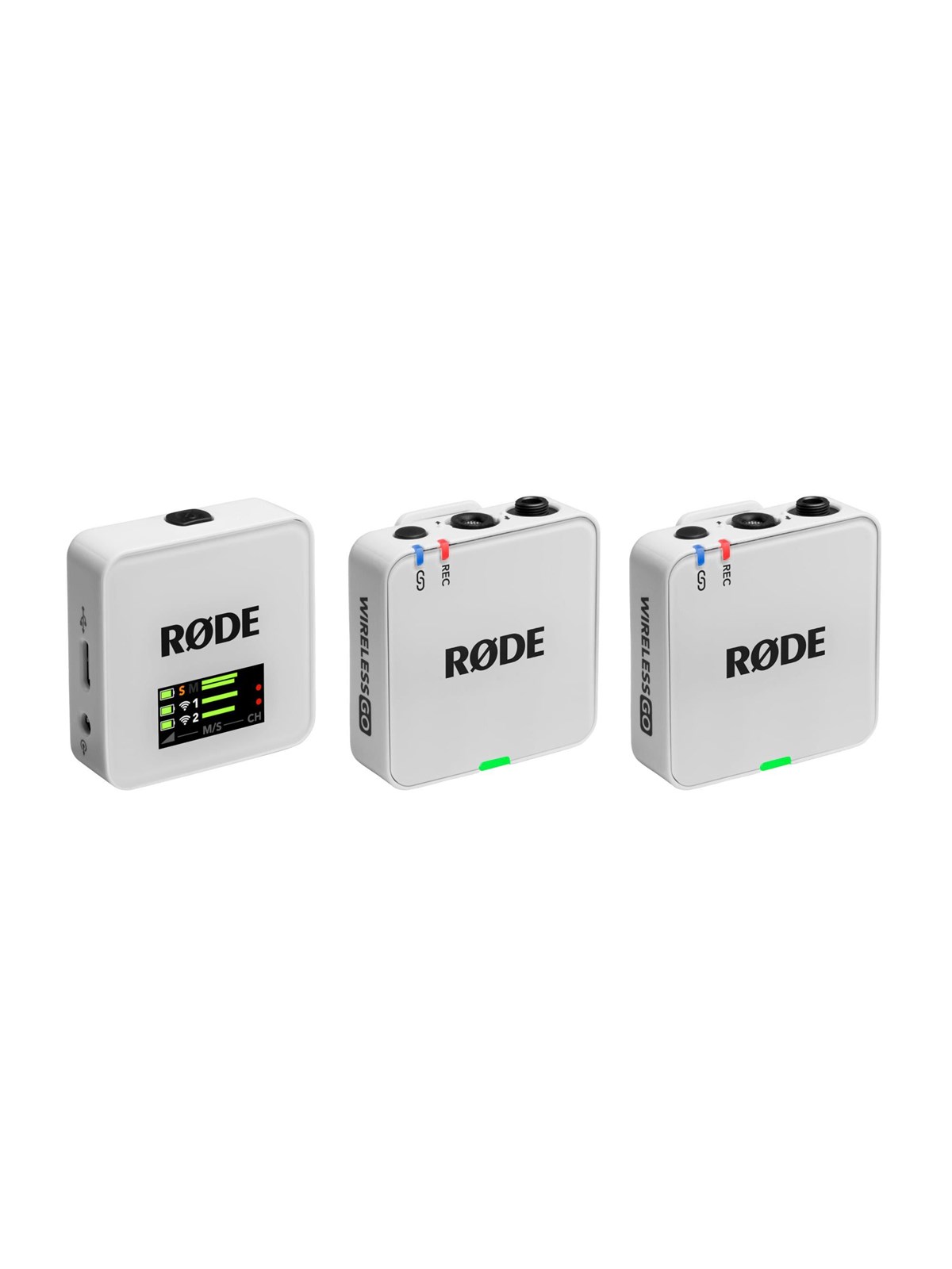 Røde Wireless GO (Gen 3) - Hvid, Mikrofon