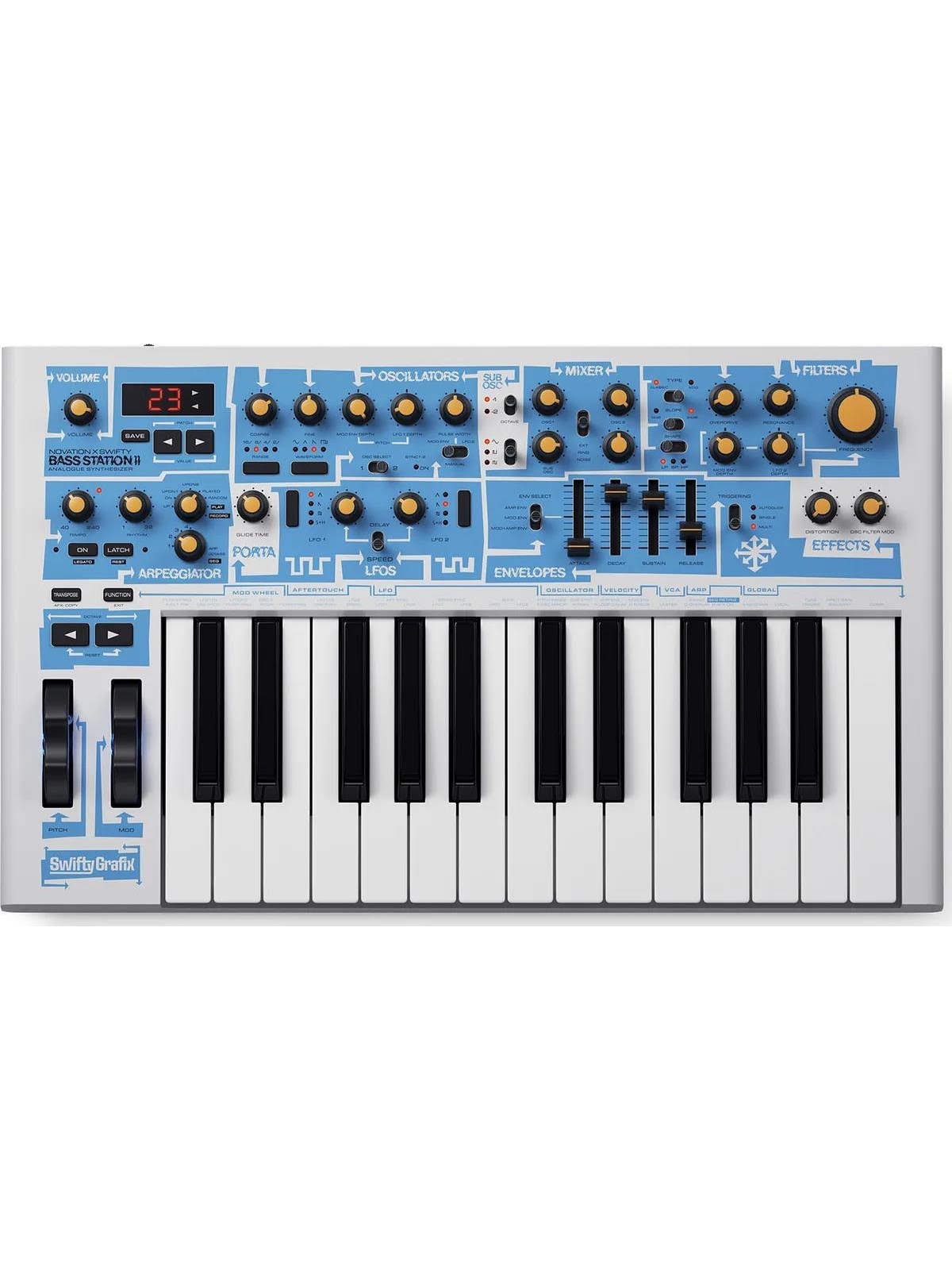 Novation Bass Station - 25-keys bass synth - Swifty Edition, Musikinstrument