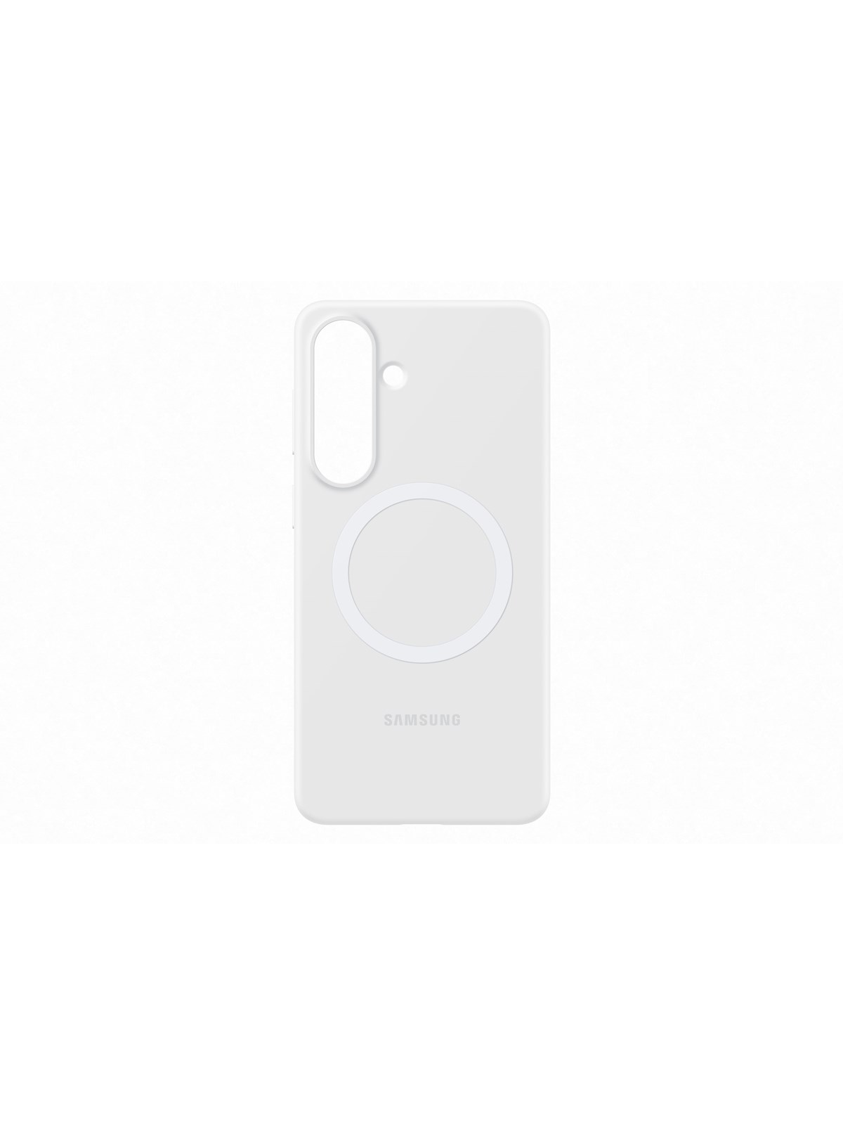Samsung Galaxy S26+ Silicone Magnet Case - White, Mobilcover