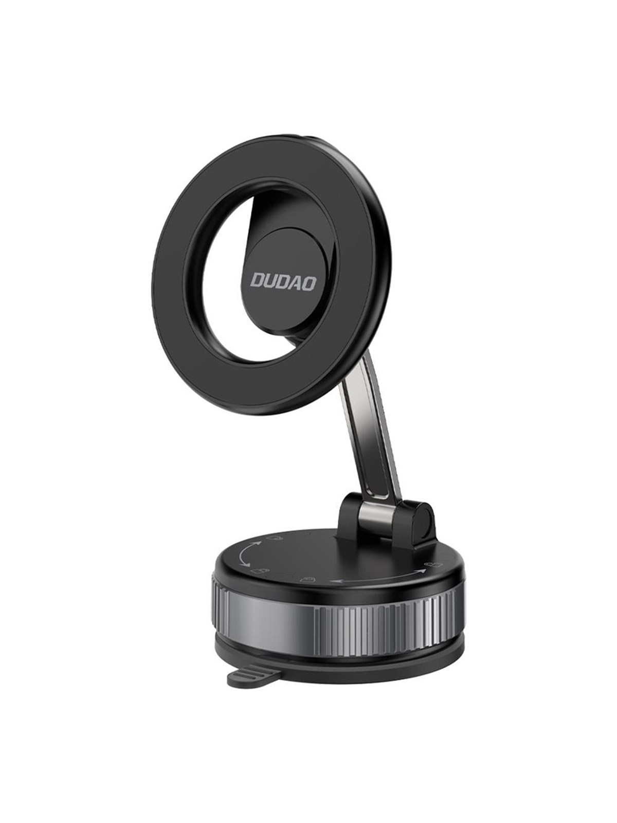 Dudao F24X MagSafe Compatible Car Mount with Suction Cup - Black, Mobil Tilbehør