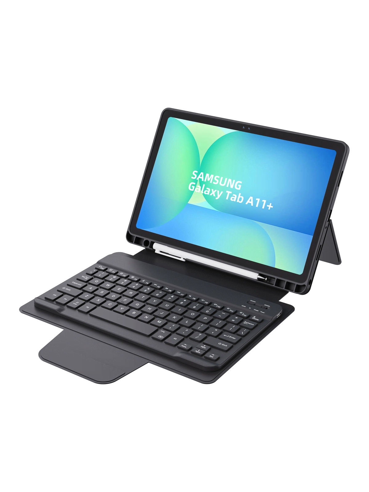 Samsung Galaxy Tab A11+ Keyboard Cover Case Slim (Nordic), Tablet Tilbehør