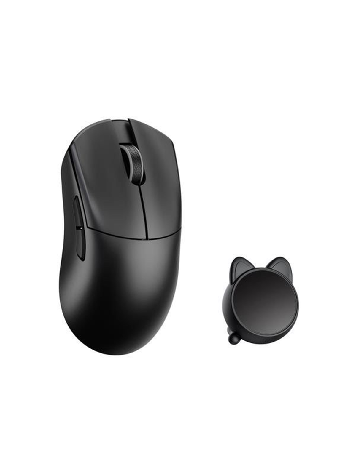 WLMouse HUAN Stainless Magnesium Alloy / Wireless 8K - Gaming Mus - Optisk - 5 knapper - Sort