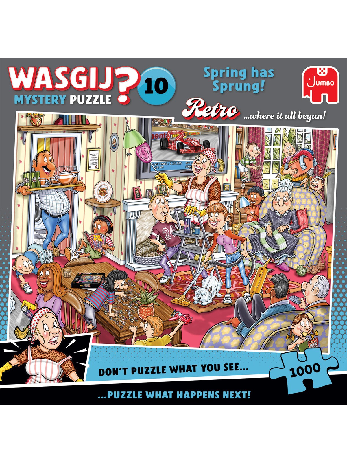 Wasgij Mystery 10 Spring has Sprung! (1000)