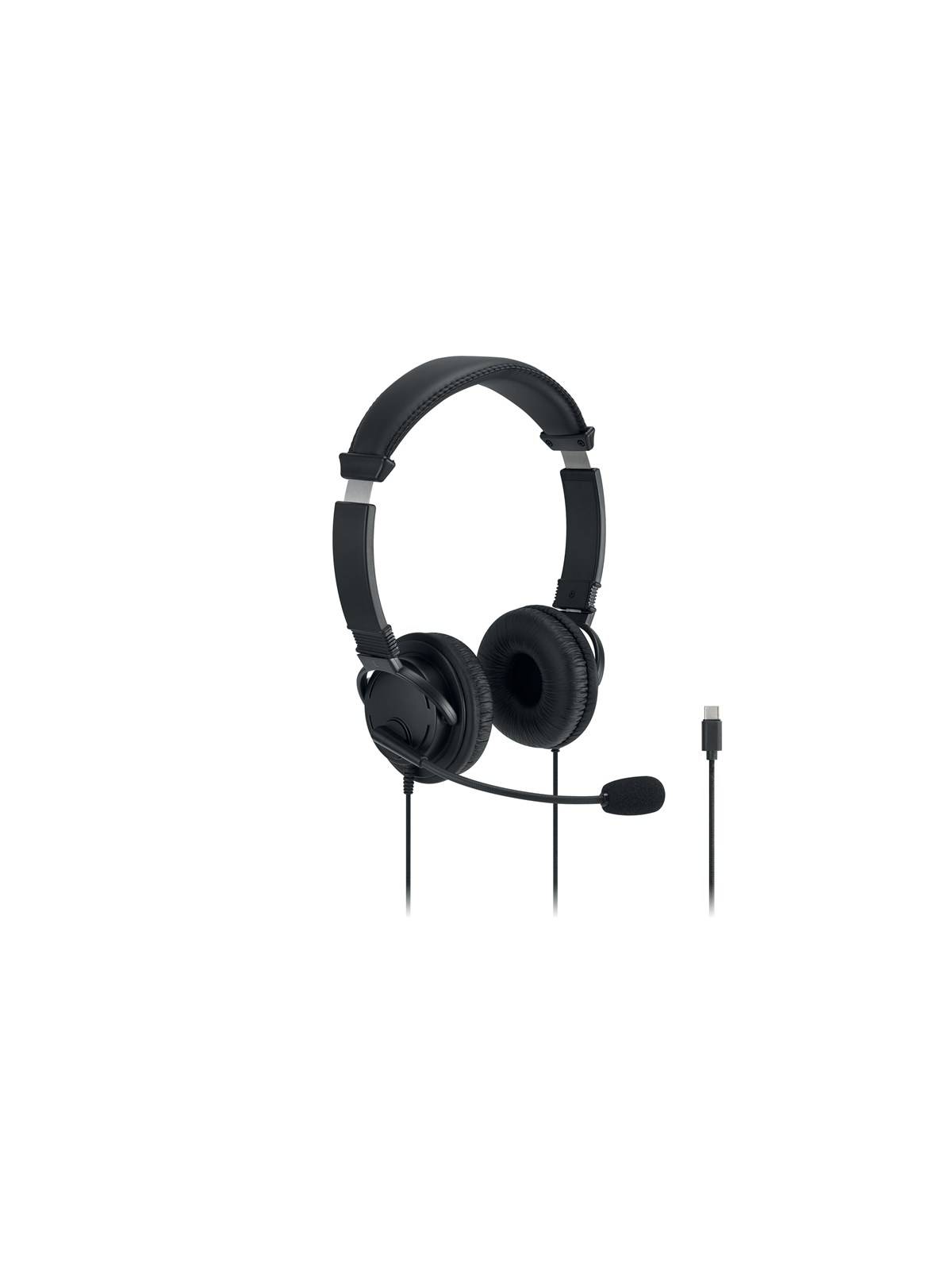 Kensington Classic EQ USB-C Headset med mikrofon og volumenkontrol, Hovedtelefonerheadset2