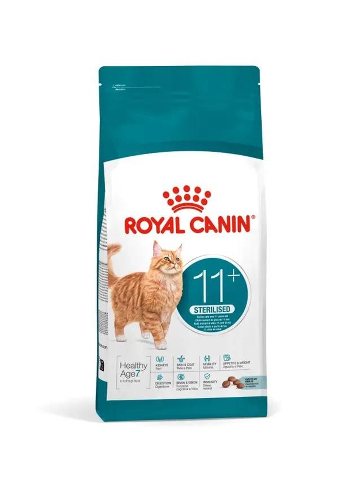 Royal Canin Ageing 11+ Sterilised Dry Food for Cats 4kg, Katteudstyr