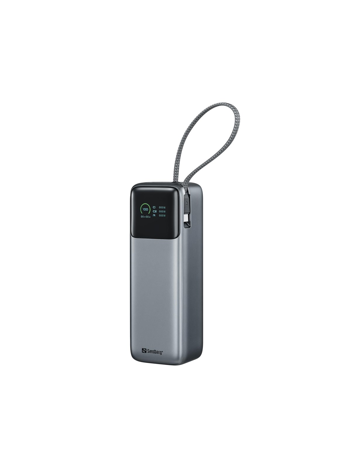 Sandberg All-in1 Powerbank 27000 PD 240W Powerbank - Sølv - 27000 mAh, Powerbank
