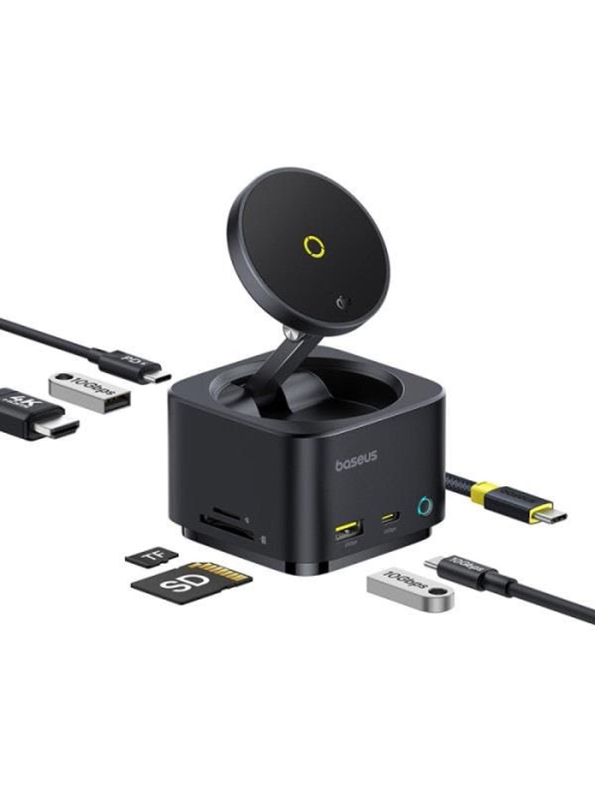 Baseus MagPro Series II (black), Mobil Oplader