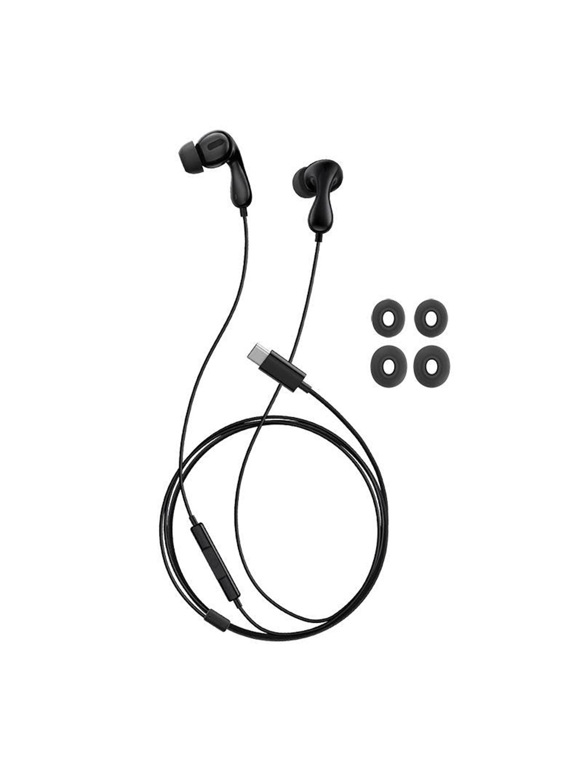 Baseus Encok CZ20 Headset Wired In-ear Calls/Music USB Type-C Black, Hovedtelefonerheadset2