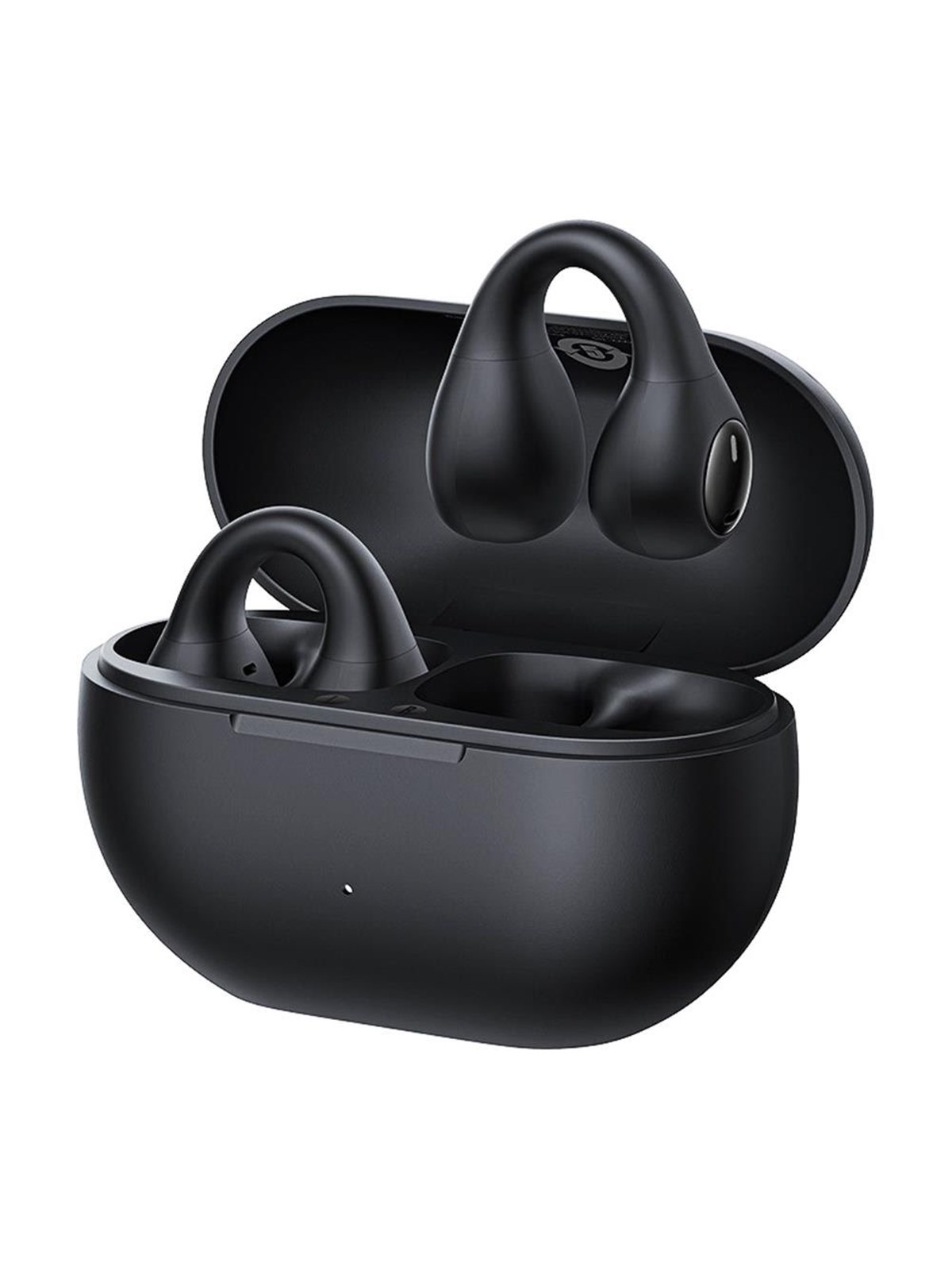 Baseus Bass 15 Clip OWS Wireless Headphones with Simple USB-C 3A 30cm Cable - Black