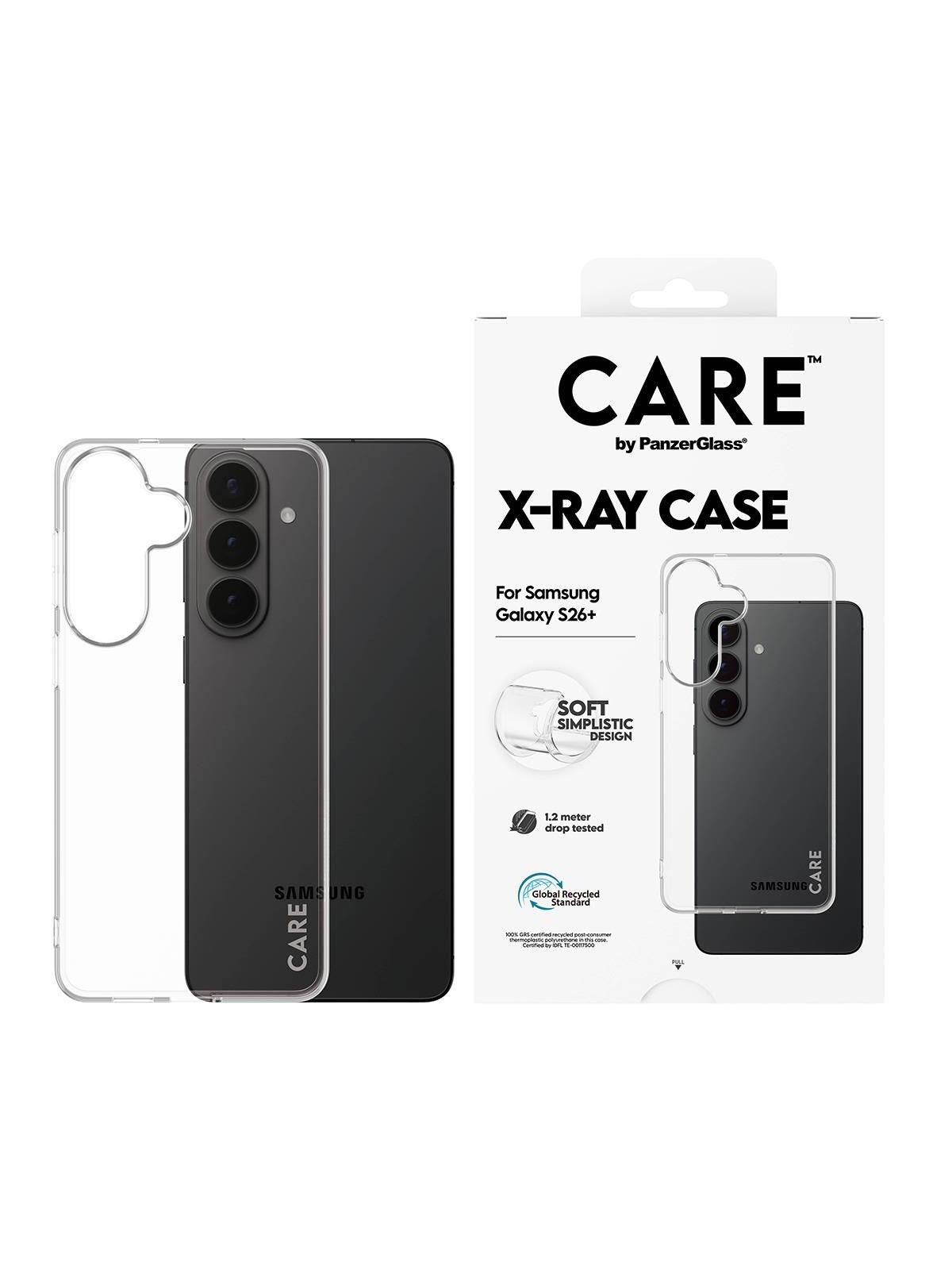 CARE by PanzerGlass X-Ray Case Samsung Galaxy S26+, Mobilcover