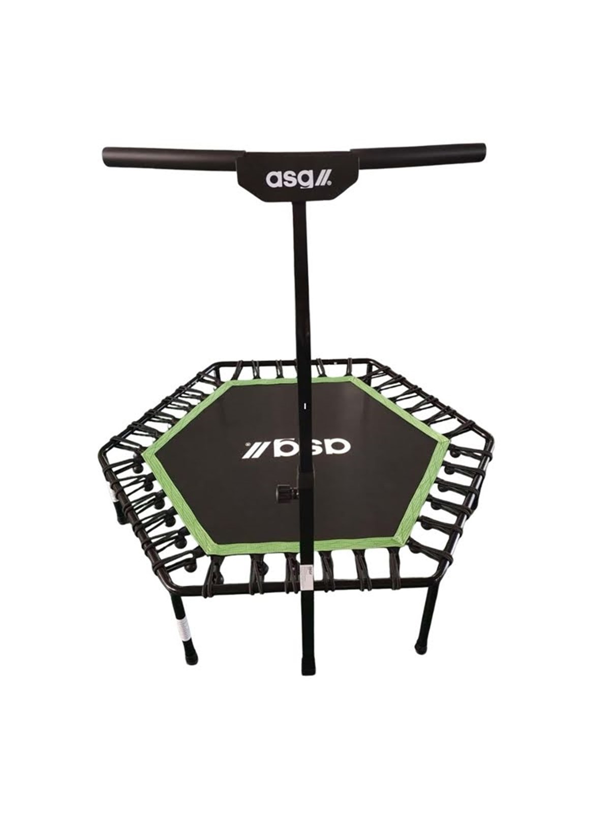 ASG Fitness Trampolin m. justerbart håndtag, Trampolin