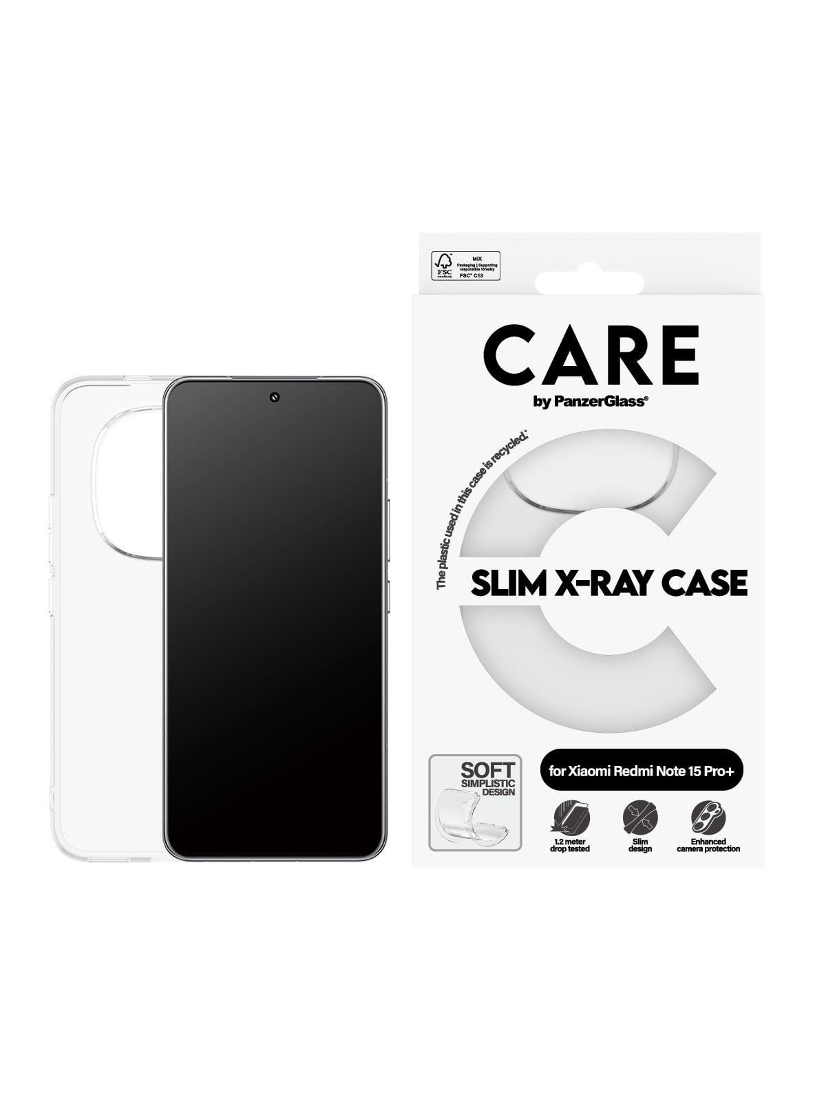CARE by PanzerGlass X-Ray Case Xiaomi Redmi Note 15 Pro+, Mobilcover