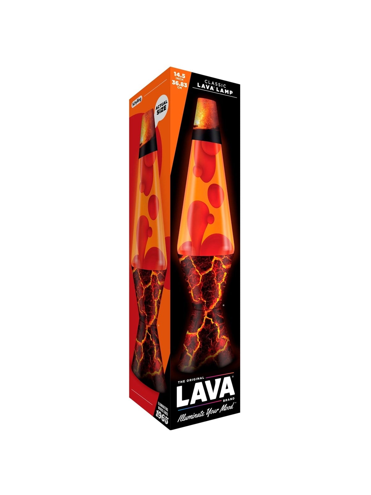 Lava Lamp 37cm Volcanic Crags, Lampe