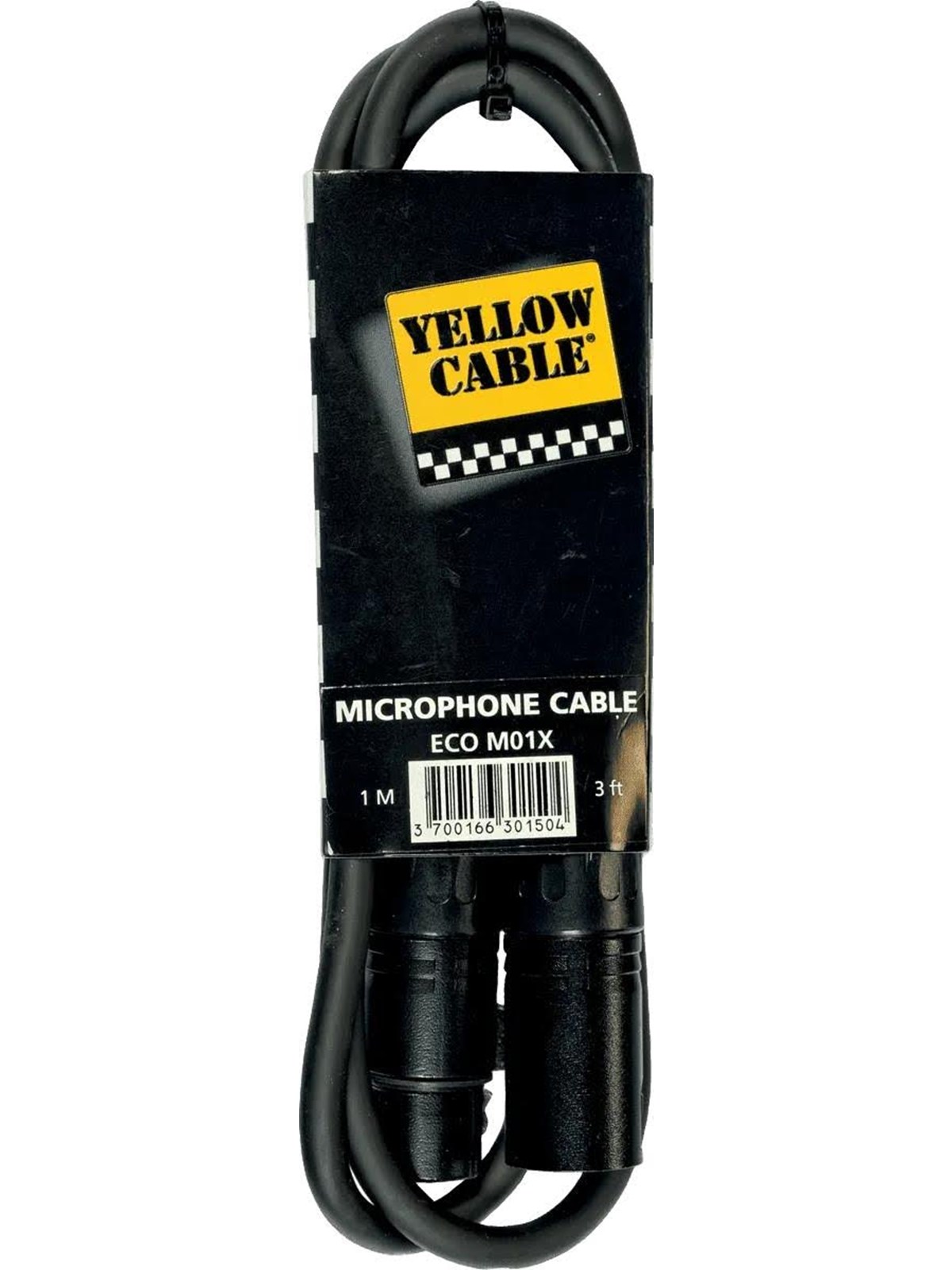 Yellow Cable M01X - XLR/XLR 1m., Audiokabel