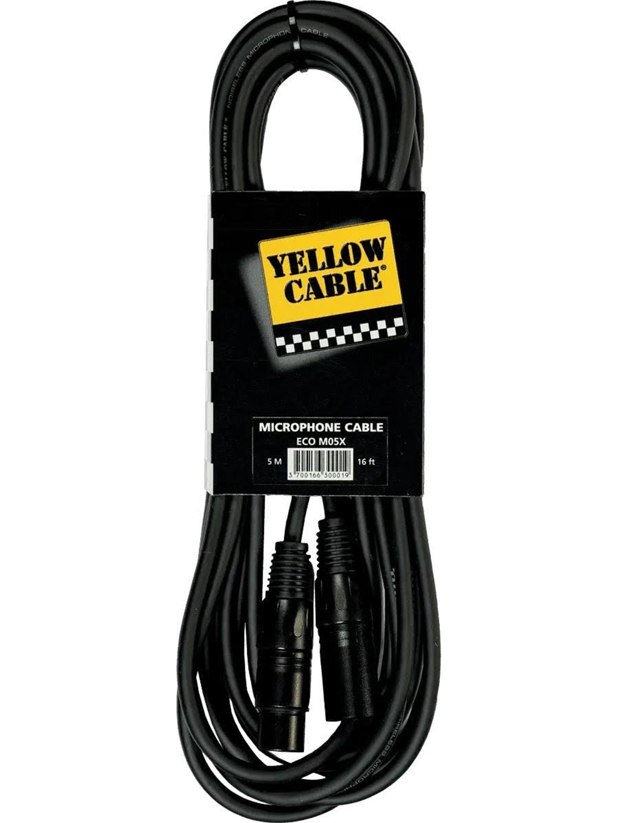 Yellow Cable M05X - XLR/XLR 5m., Audiokabel
