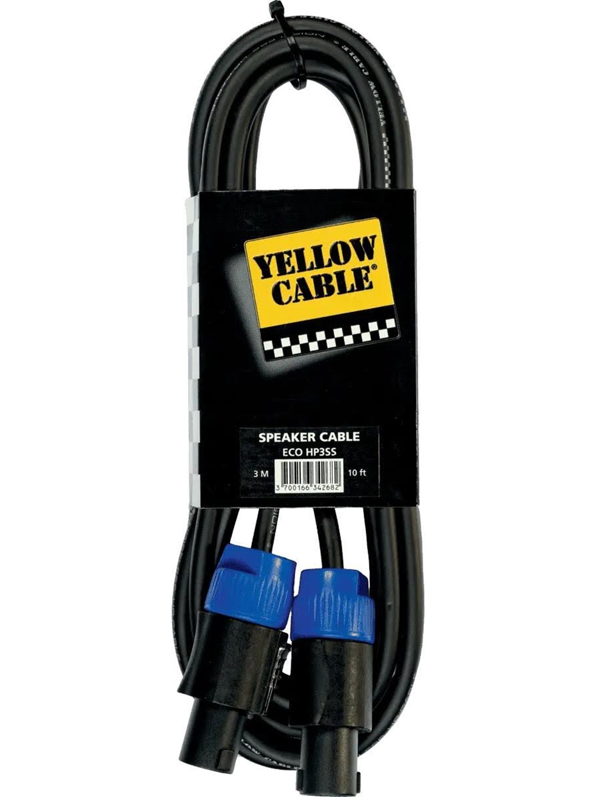 Yellow Cable HP3SS - Speakon - Speakon-højttalerkabel 3m., Audiokabel