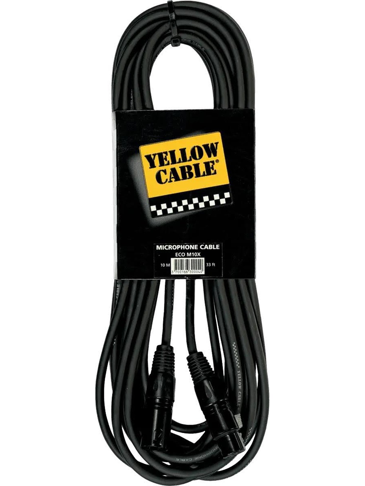 Yellow Cable M10X - XLR/XLR 10m., Audiokabel