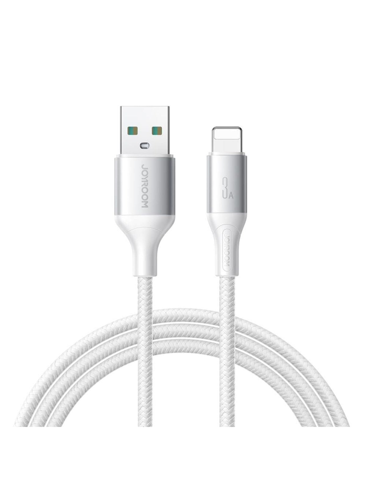 Joyroom S-A28 Flash Series 3A USB-A - Lightning cable 2m - white, Usb Kabel