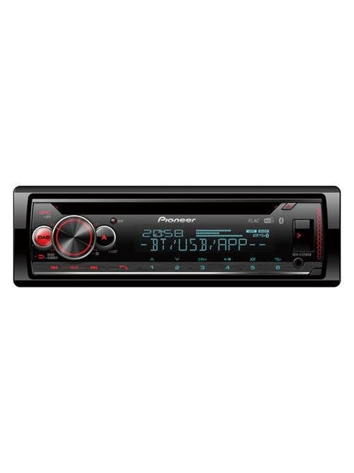 Pioneer DEH-S720DAB car media receiver, Bilstereo