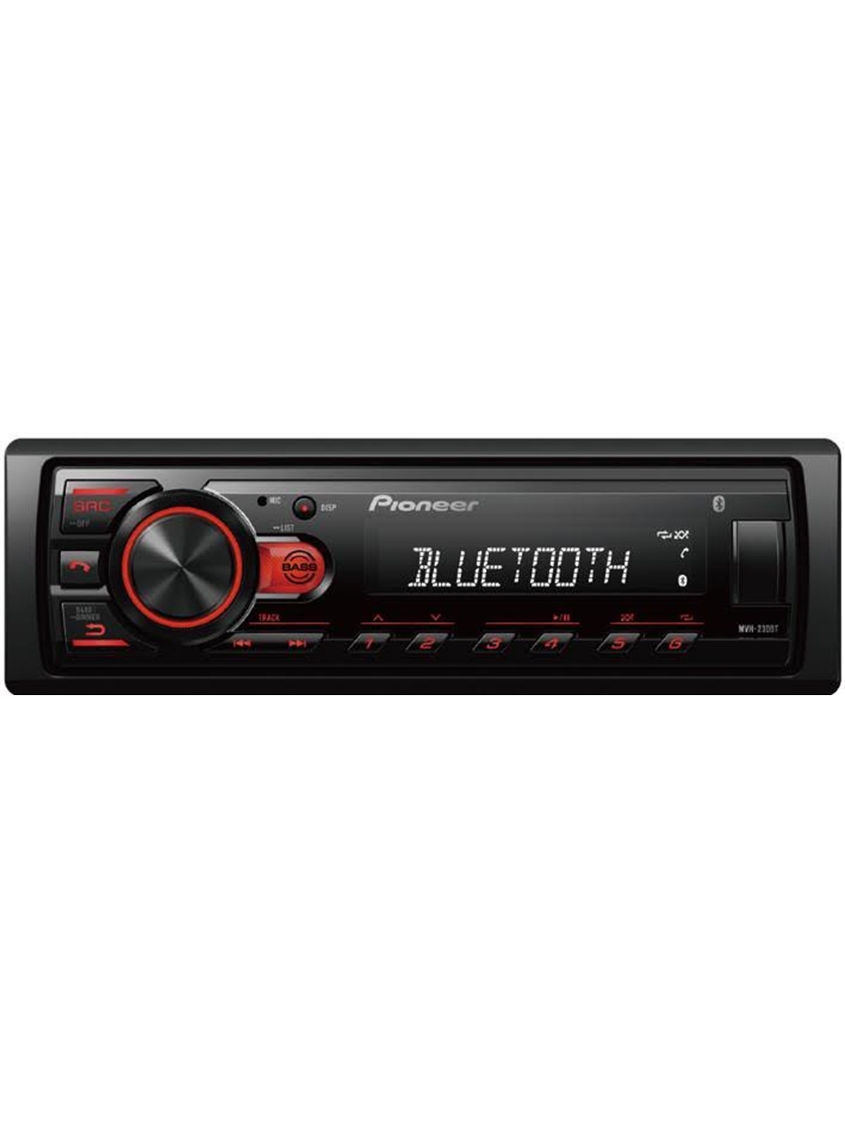 Pioneer MVH-230BT, Bilstereo