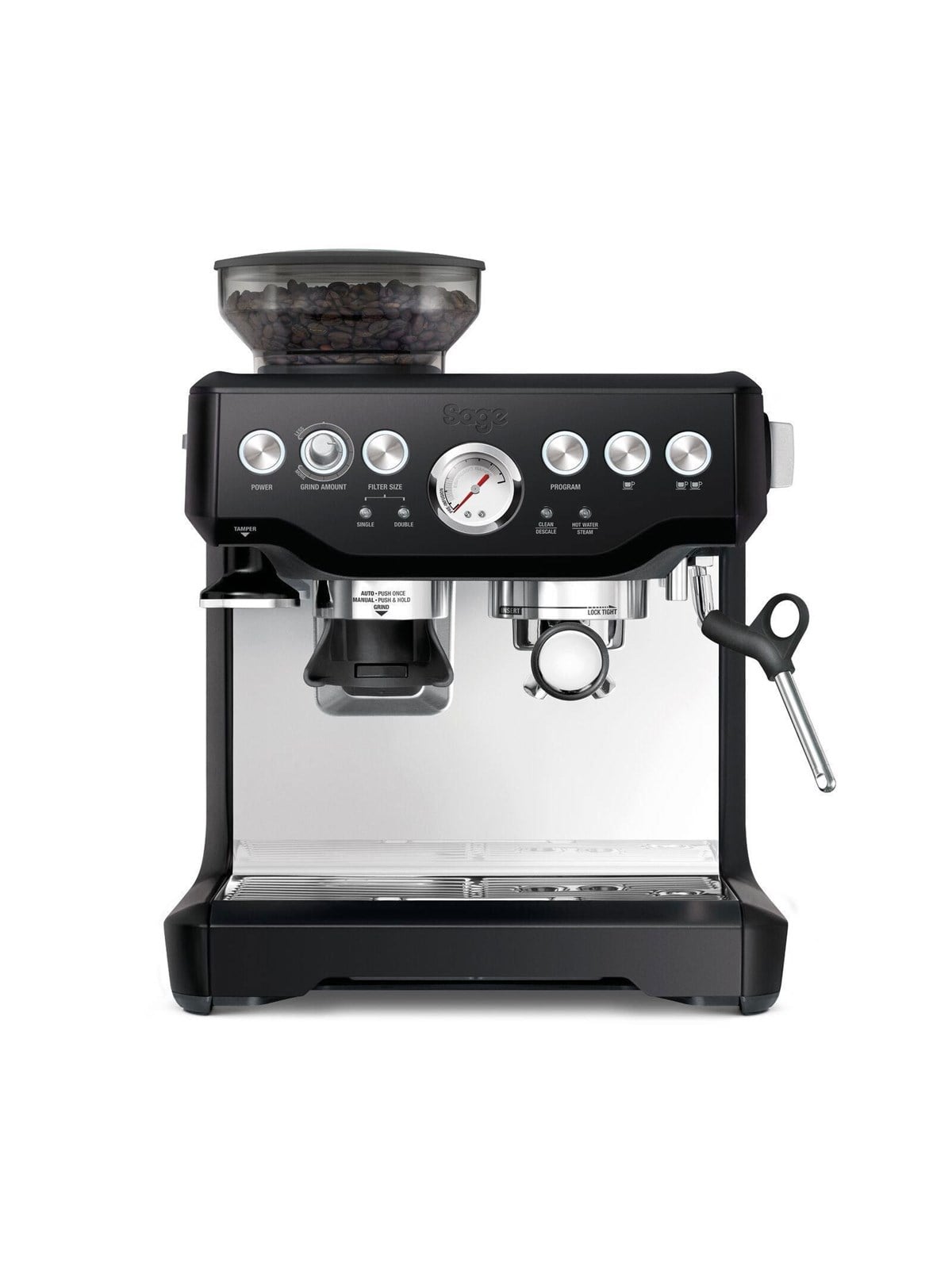 Sage SES875BTR Barista Express Espresso machine - Black Truffle, Kaffemaskine