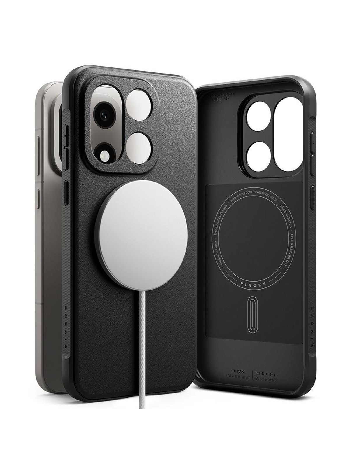 Ringke Onyx Magnetic MagSafe Case for OnePlus 15 - Black, Mobilcover