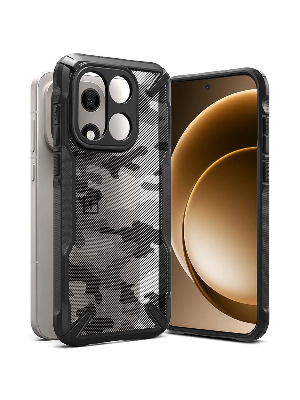 Ringke Fusion X Case for OnePlus 15 - Black, Mobilcover