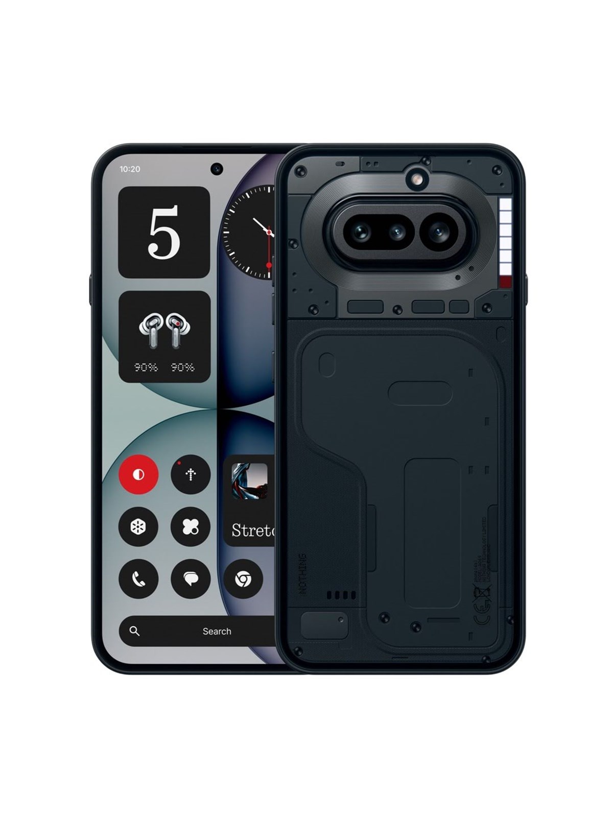 Nothing Phone (4a) 128GB/8GB - Black, Mobiltelefon