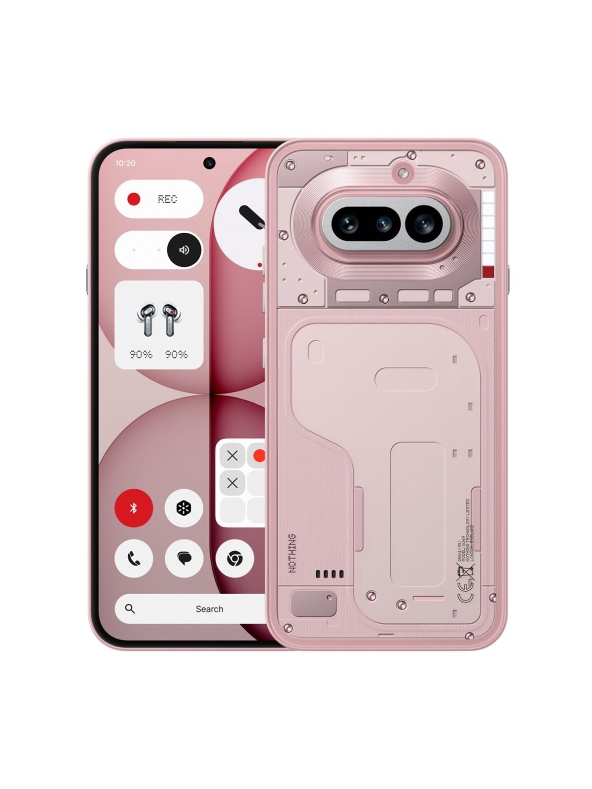 Nothing Phone (4a) 256GB/12GB - Pink, Mobiltelefon