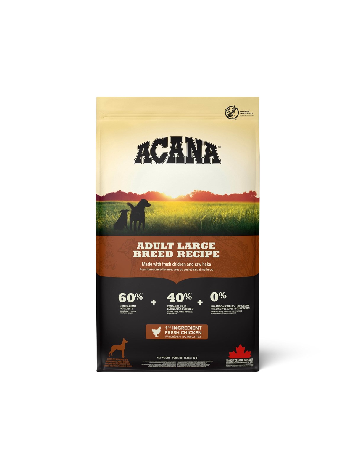 Acana Adult Large Breed Recipe 17kg, Hundeudstyr