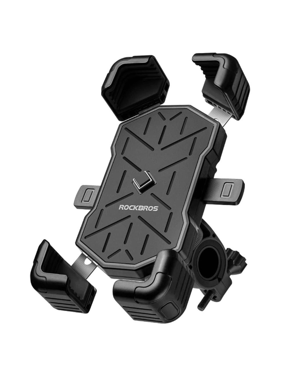 Rockbros 25210030001 Handlebar Bike Phone Holder - Black, Mobil Tilbehør